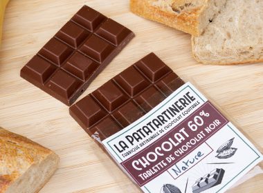 Tablette de chocolat noir